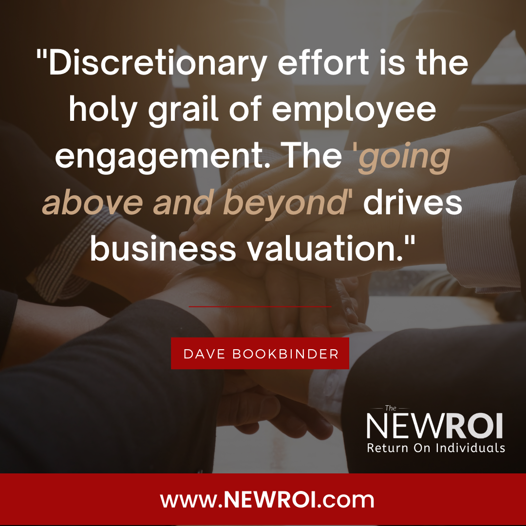 The NEW ROI - Dave Bookbinder